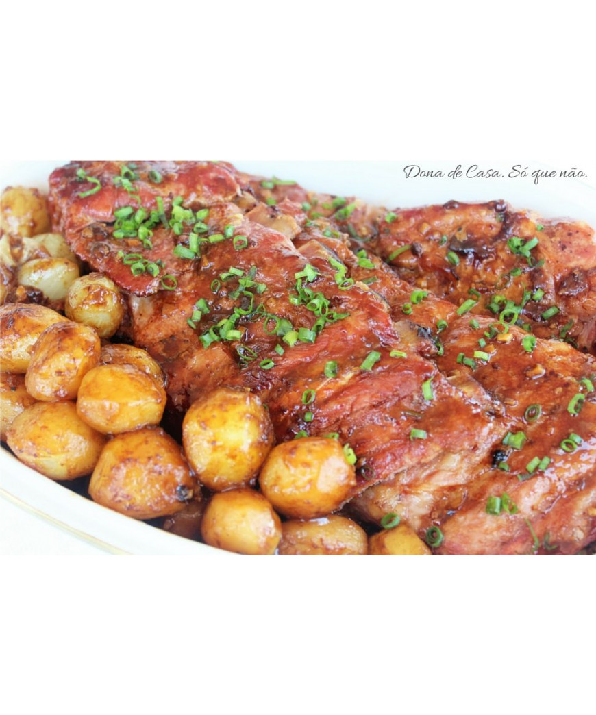 Costelinha Suína Fresca tipo BBQ (acompanha frasco de Barbecue)