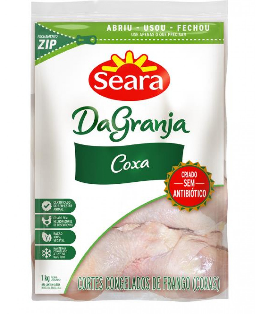 CORTE FRANGO COXAS DA GRANJA SEARA KG