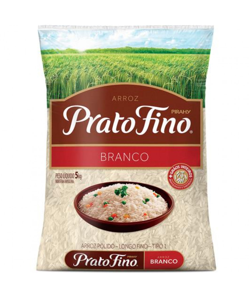 ARROZ PRATO FINO AGULHA TIPO 1 5KG