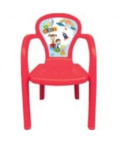 Cadeira Infantil de Plástico Educativa Decorada - Usual Plastic Brinquedos