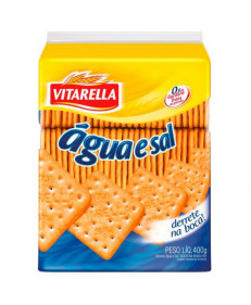 BISCOITO ÁGUA E SAL VITARELLA 400G