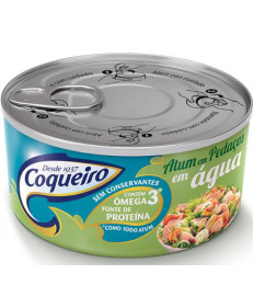 ATUM COQUEIRO EM PEDAÇOS EM ÁGUA 170G