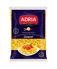MACARRÃO ADRIA COM OVOS CARACOL 47 500G