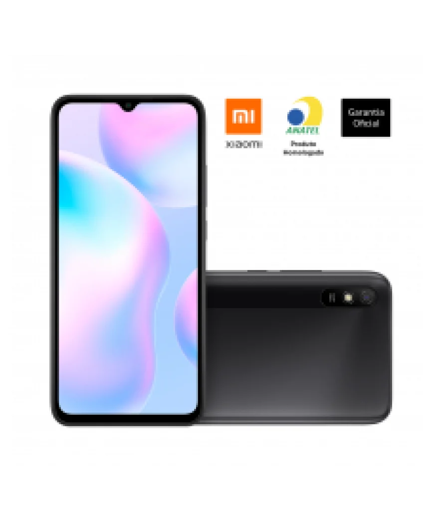 Smartphone Xiaomi Redmi 9A Tela 6,53 2Gb/32Gb 4G Cinza Granite Gray CX298CIN