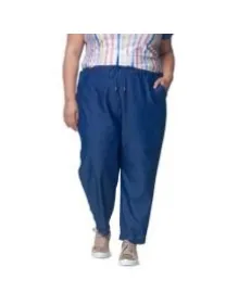 Calça Jeans Feminina Jogger Plus Size