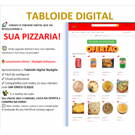 Tabloide Digital para Pizzarias