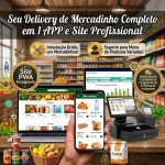 Mercadinho Site + AppS + Programa de Fidelidade Cashback  (Assinatura Avançado) ou mais...
