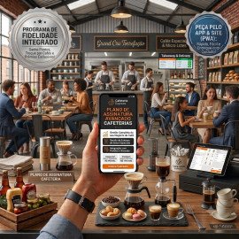 Cafeterias Site + AppS + Programa de Fidelidade Ca..