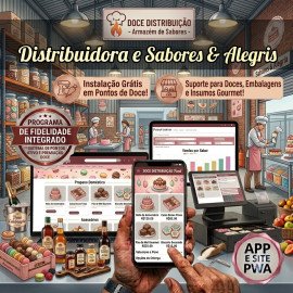 Docerias Site + AppS + Programa de Fidelidade Cashback  (Assinatura Avançado) ou mais...