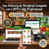 Hortifruti Site + AppS (Assinatura Básico / Starter) ou mais...