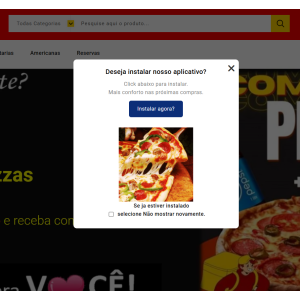 Aplicativo PWA sem Site 3 layouts   para Delivery Distribuidora de Gás