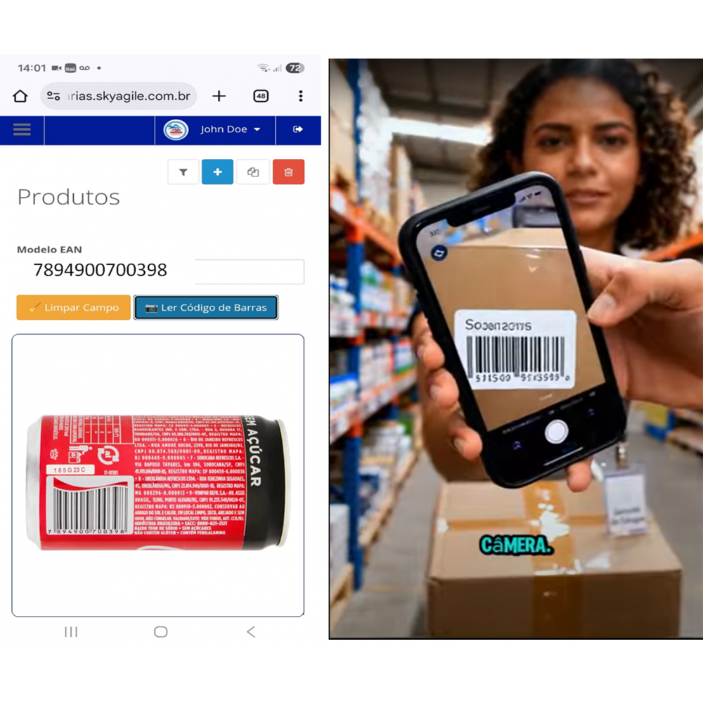 Aplicativo Inventario para Fashion  & calçados