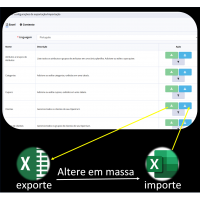 Gestão de produtos em massa