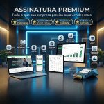 Assinatura Premium Site + Aplicativos PWA + Programa de Fidelidade Cashback  + PDVs + Tabloide + Comanda digital
