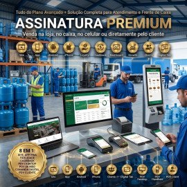 Distribuidora de Gás   (Assinatura Premium) Site + AppS + Programa de Fidelidade Cashback + PDV