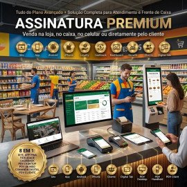 Mercadinho  (Assinatura Premium) Site + AppS + Programa de Fidelidade Cashback + PDV