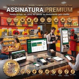 Pastelaria  (Assinatura Premium) Site + AppS + Programa de Fidelidade Cashback + PDV