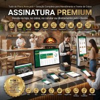 Pizzaria  (Assinatura Premium) Site + AppS + Programa de Fidelidade Cashback + PDV