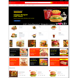 Site Hamburguerias - site pronto