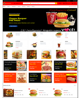 Hamburguerias - site pronto