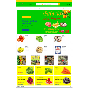 Site Hortifruti - site pronto