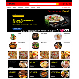 Site Restaurante - site pronto