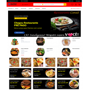 Site Restaurante - site pronto