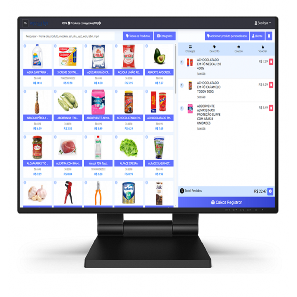 Combo - PDV Ponto de Vendas Delivery (Caixa + Site + App)
