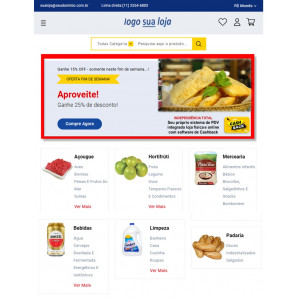 Site Pastelarias - site pronto