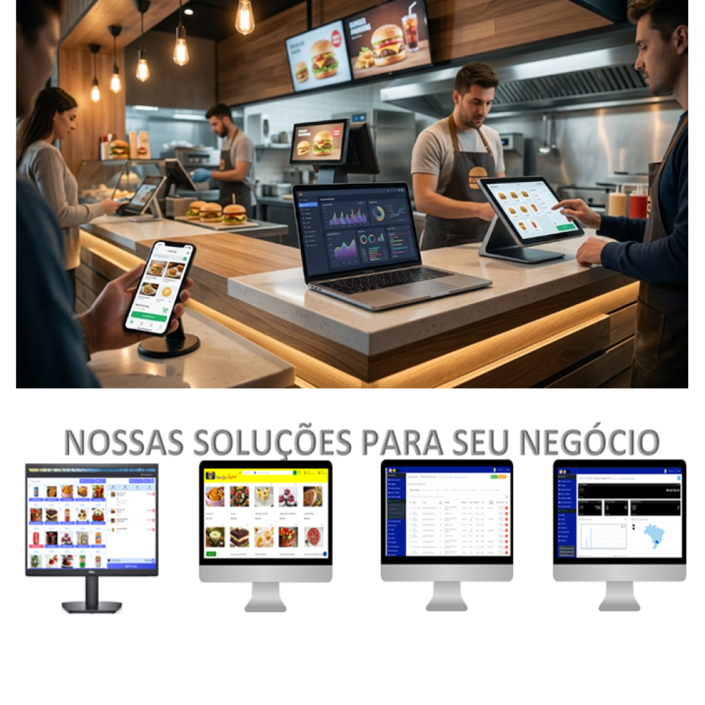 Sistema para Hamburgueria com App, PDV e Delivery | SkyAgile