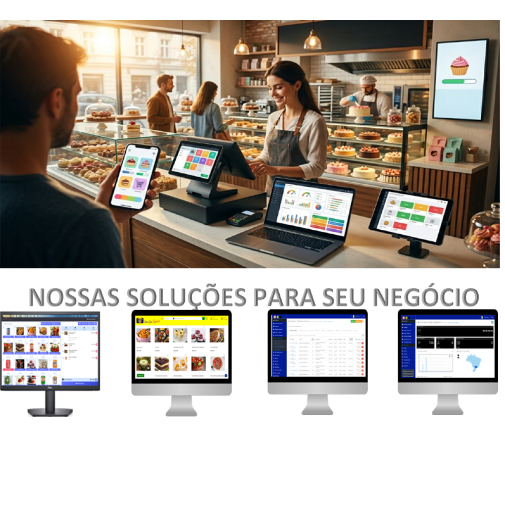 Sistema para Confeitaria com App, PDV e Pedidos Online | SkyAgile