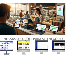 Sistema para Confeitaria com App, PDV e Pedidos On..