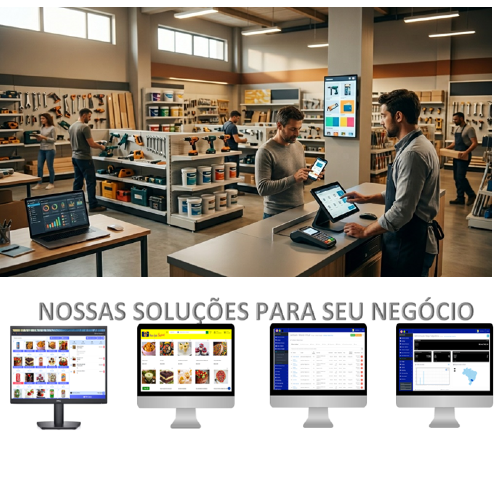 Sistema para Material de Construção com PDV e Estoque | SkyAgile