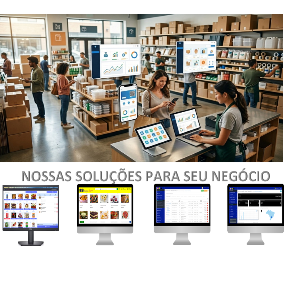Sistema para Casa de Embalagens com PDV e Controle de Estoque | SkyAgile