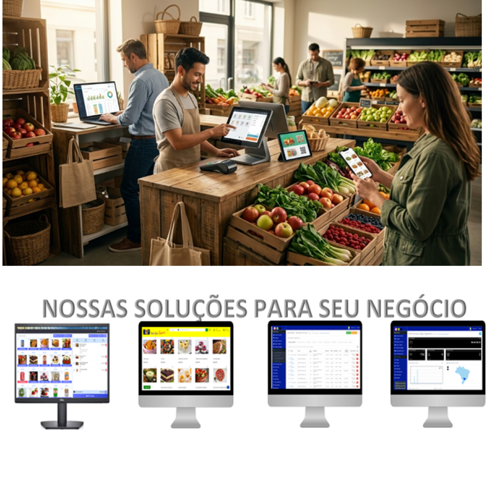 Sistema para Hortifruti com App, PDV e Delivery | SkyAgile
