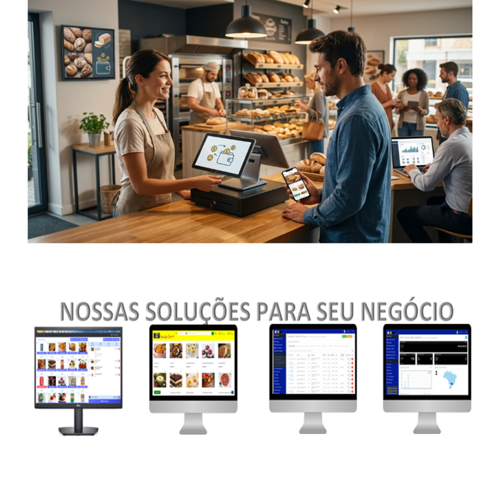 Sistema para Padaria com App, PDV e Pedidos Online | SkyAgile