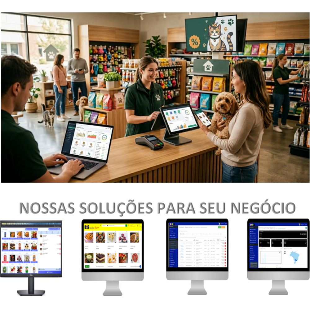 Sistema para Pet Shop com App, PDV e Controle de Estoque | SkyAgile