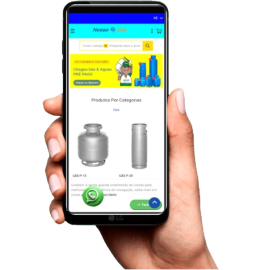 Site Grátis Distribuidora de Gás - pronto para vender