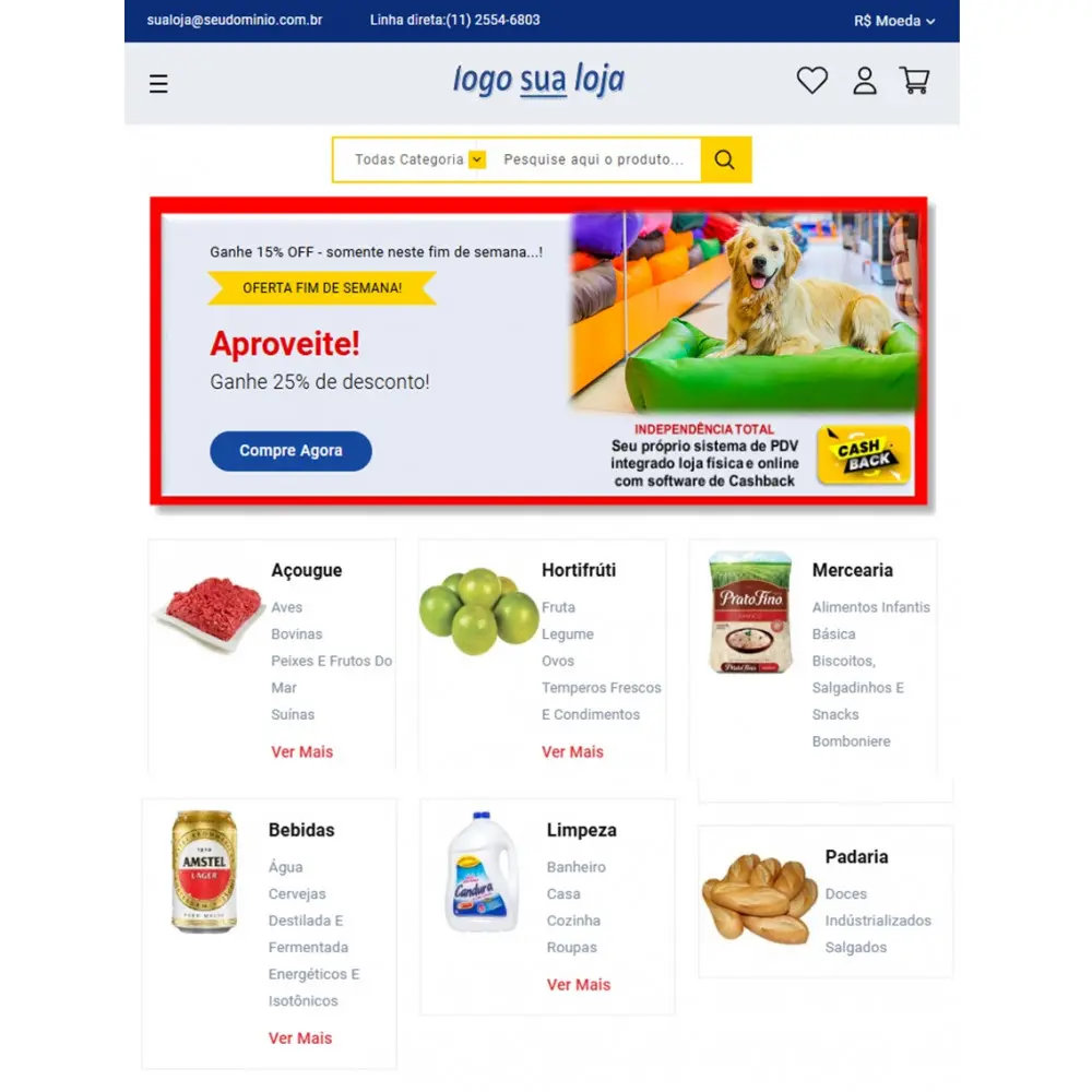 Pet shop - software pdvs + site pronto