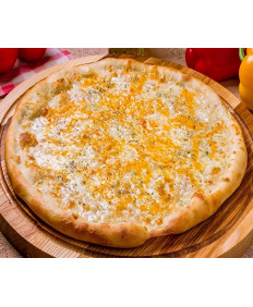 Pizza Calabresa com Requeijão media 140gr
