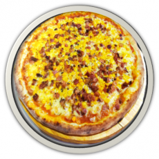 Pizza Bacon com Milho